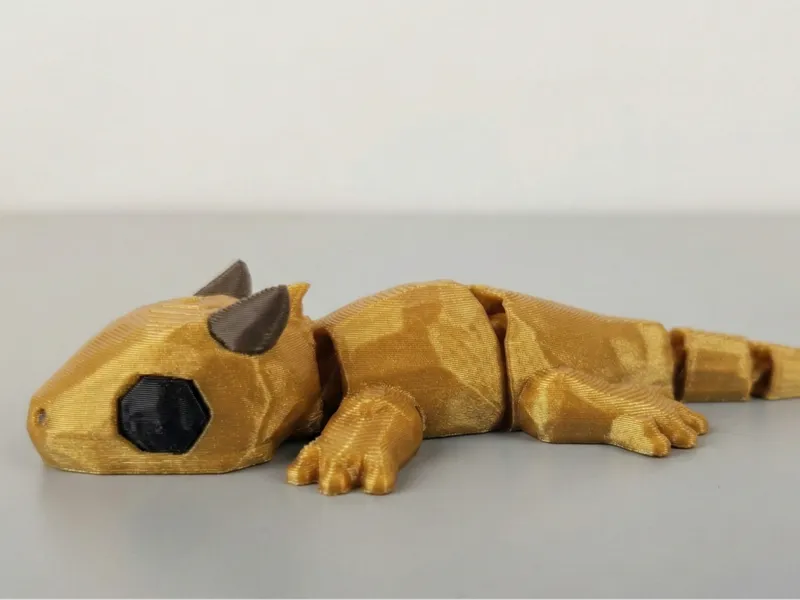 Flexi Lizard Keychain