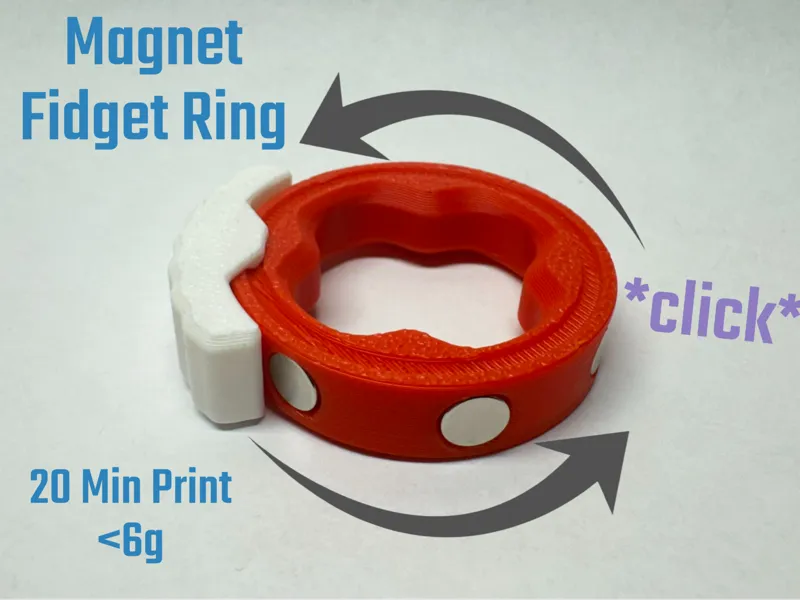 Magnet Fidget Ring