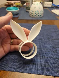 Rond de serviette lapin de Pâques — photo 2