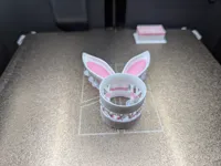 Rond de serviette lapin de Pâques — photo 7
