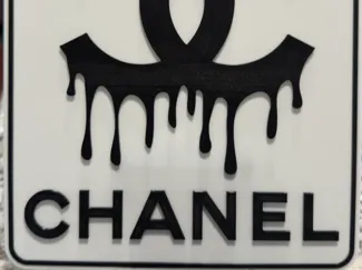 CHANEL (drip) Wall Art