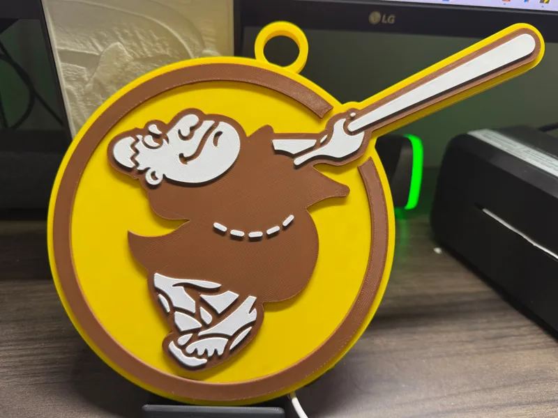 San Diego Padres Friar Jumbo Fan Chain