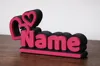 Customizable 3D layered Name with Emoji 