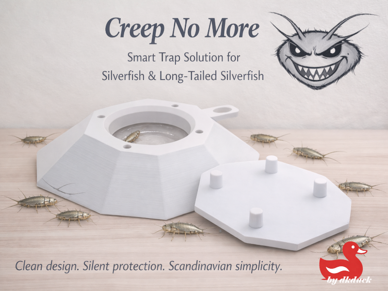 Smart Trap for Silverfish