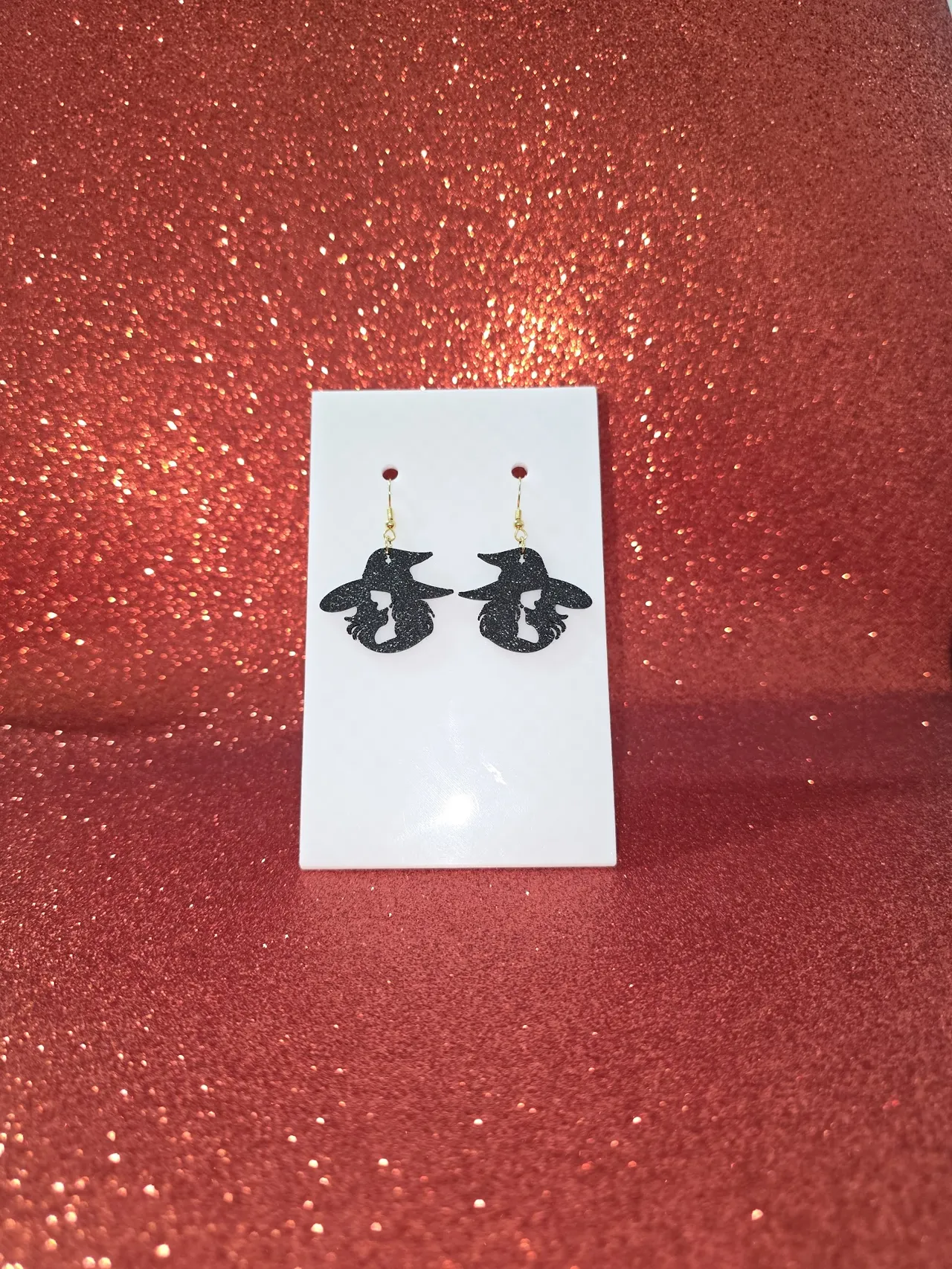 Witch earrings view 2