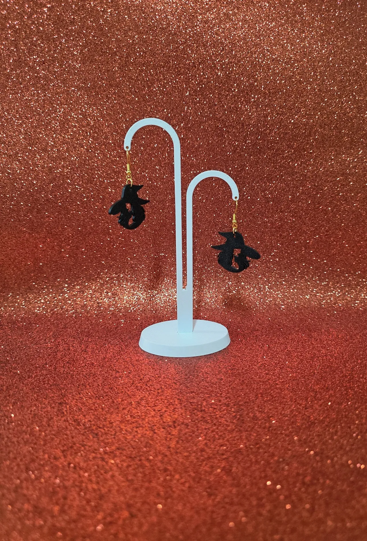 Witch earrings view 3