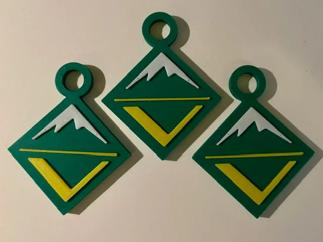 Venturing Crew Logo Keychain