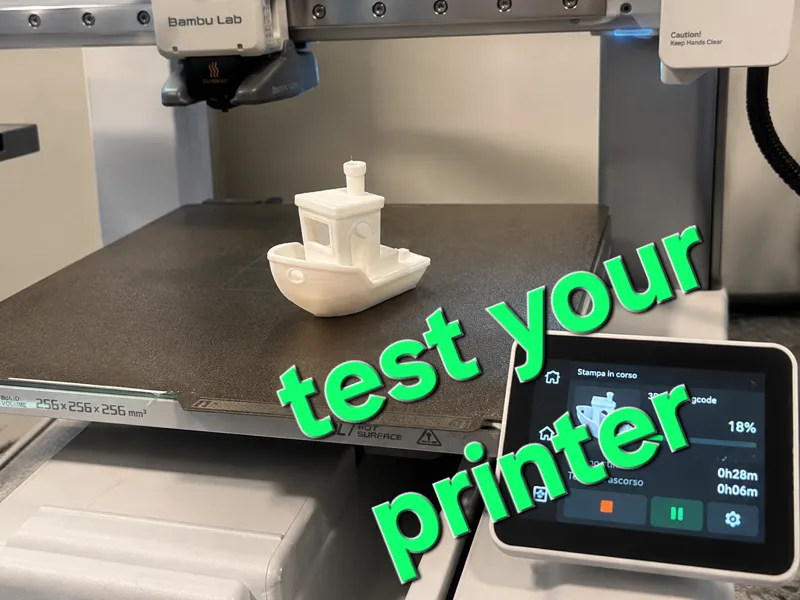 Ultimate 3D Benchy from Free3D Lab