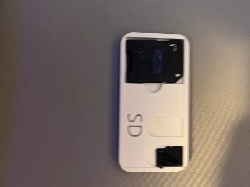 SD Card Tray