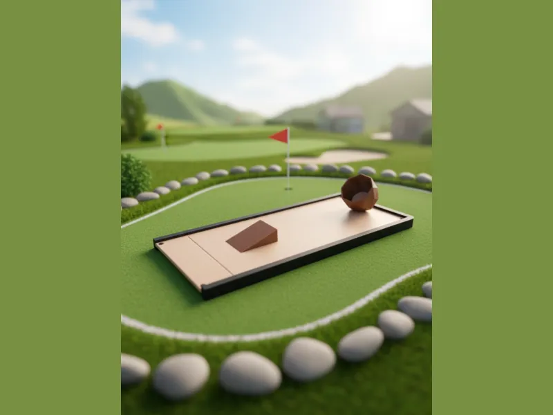 FlickGolf / SchnippGolf - Bahn 9