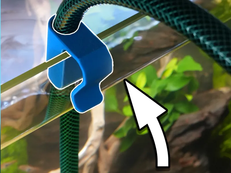 Hose Clip for Aquarium Water Changes