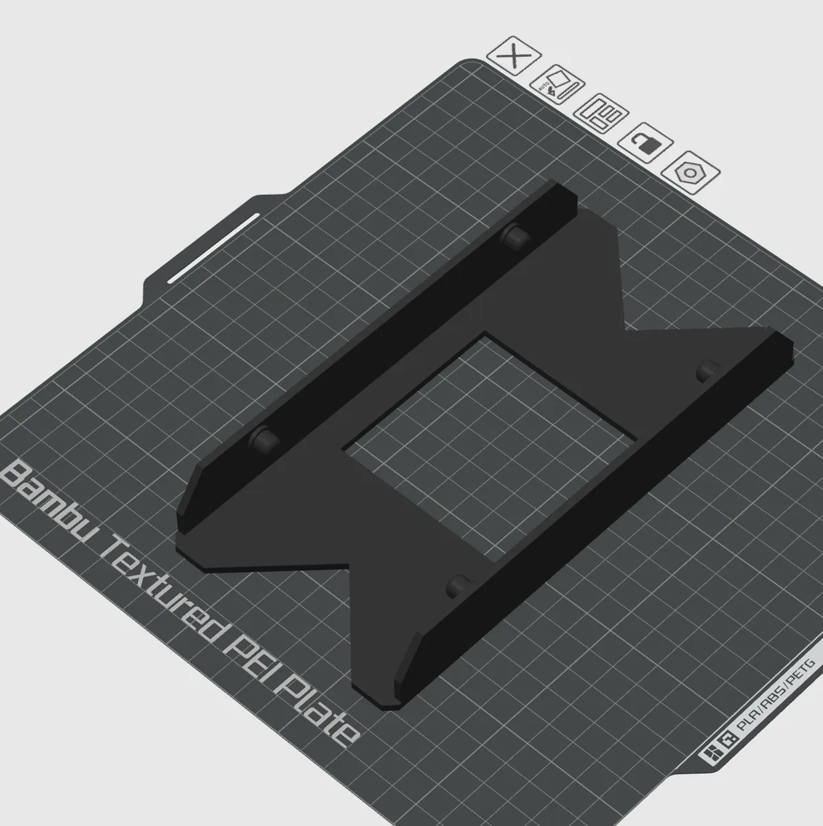 Support à bobine de filament sans vis