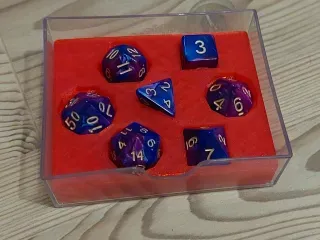 Dice box inlay for "Oakie Doakie" dice set