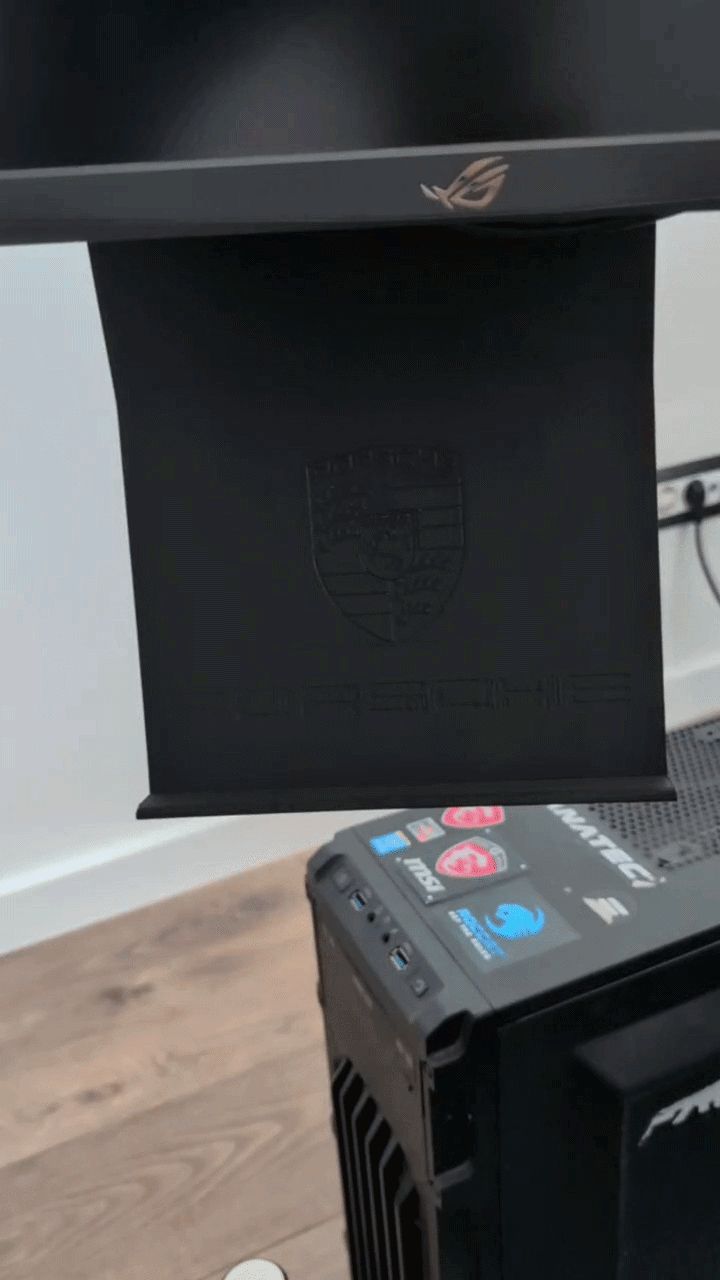 Porsche Simrig Keyboard Tray