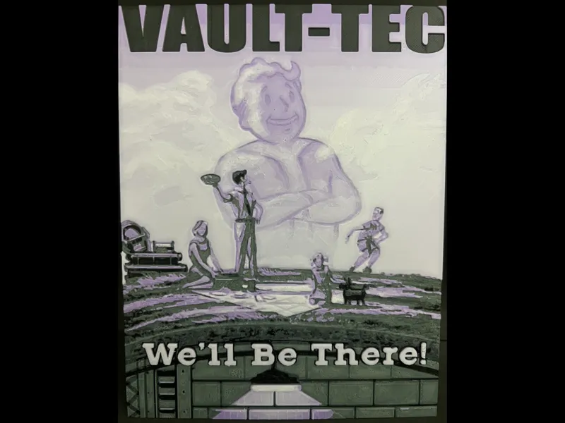 Fallout - Vault Tec We'll Be There - Vault Poster