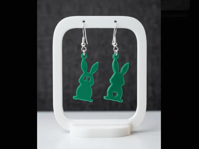 Minimalist Earring Display Stand | Quick Print