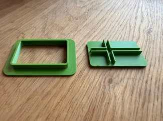 Clay tool - Danish flag