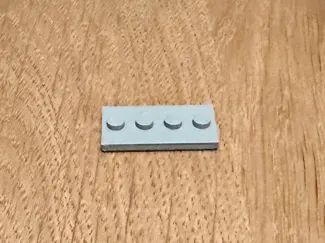 2x4 tile with 4 studs - jumper plate extended