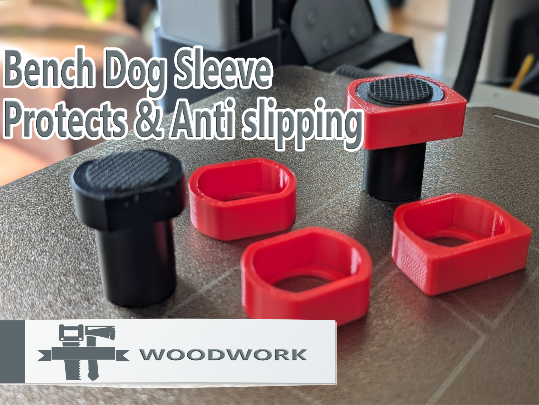 Bench Dog Sleeve Protects & Anti slipping (in TPU)