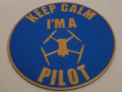Keep Calm - DJI Mini 3 Pro - Coaster