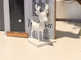 Christmas Reindeer Miniature