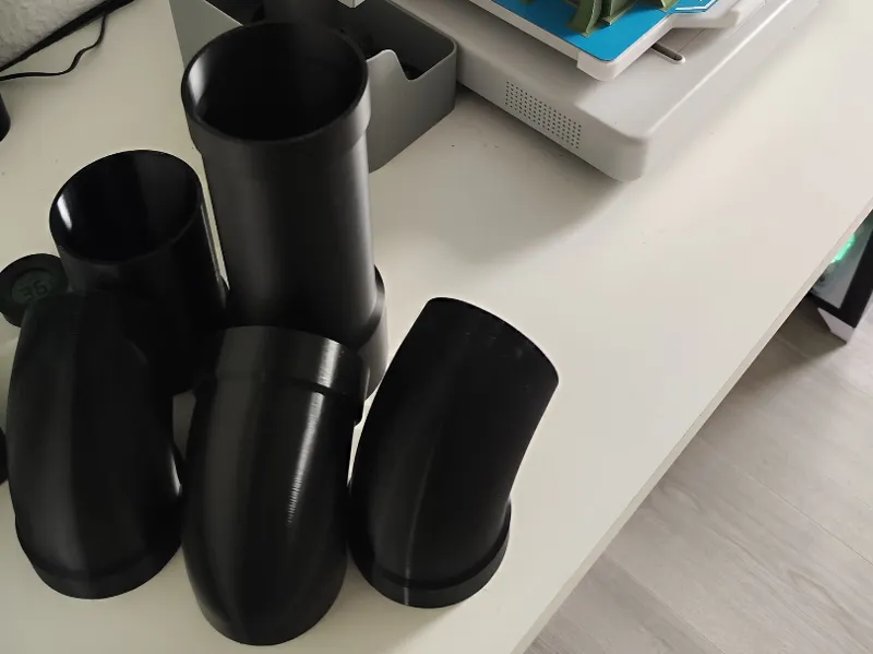 Absauadapter von 100mm zu 58mm