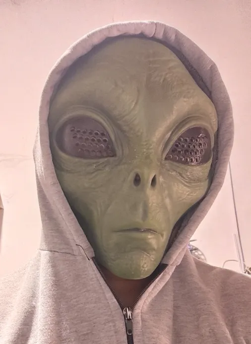 Alien Face Design Alien Mask - Free 3D Print Model - MakerWorld