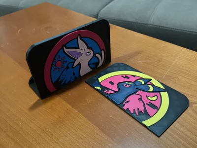 Cover Switch 2 Pokemon Espeon e Umbreon NO AMS