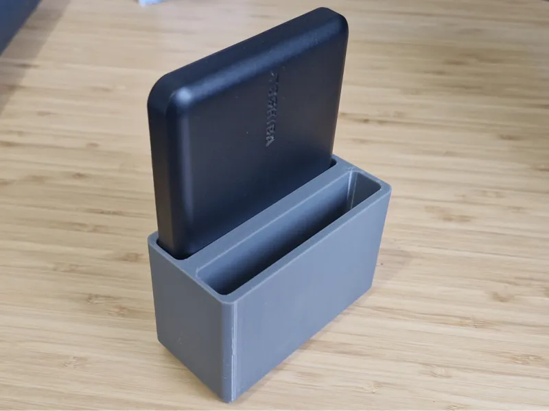2.5" ext. hard drives Gridfinity vertical stand