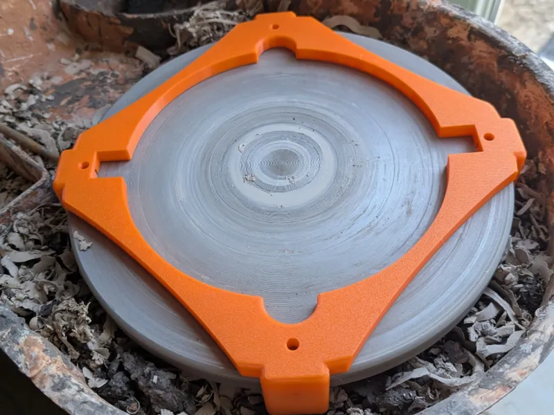 250 mm Potter Wheel  Adapter - for Moist's Chucks 