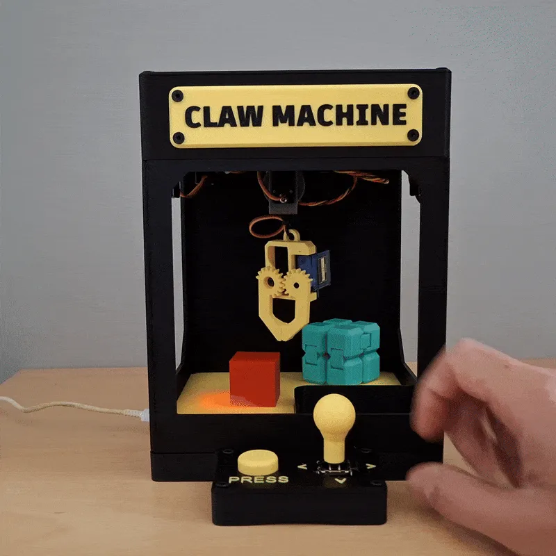 Servo Claw Machine view 2