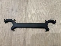 Double Sided Castle Nut Wrench