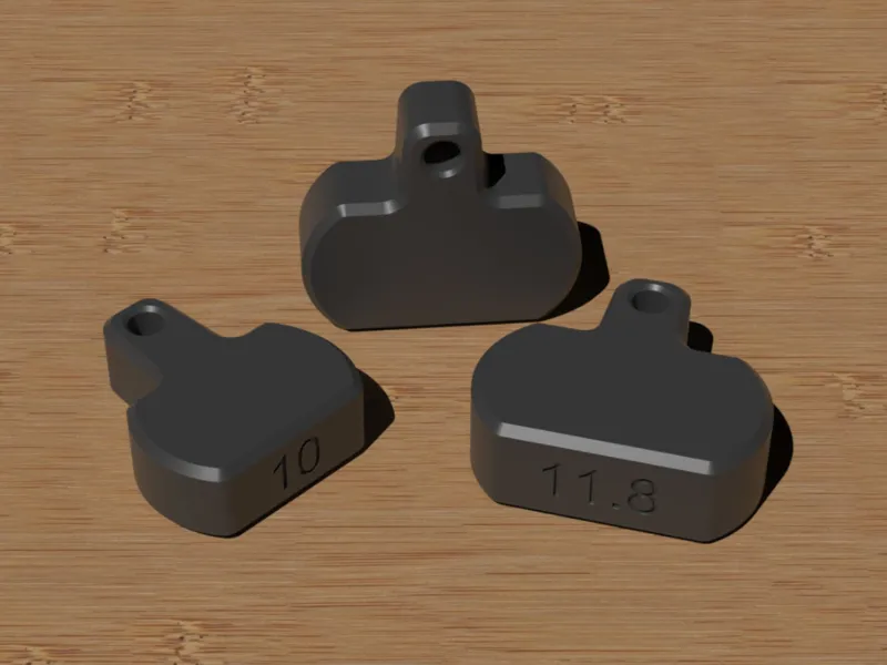 Bike Brake Bleed Blocks
