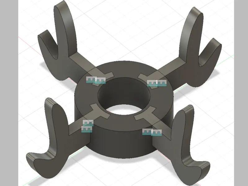 Hanger compatible with Roben klondike tent pole