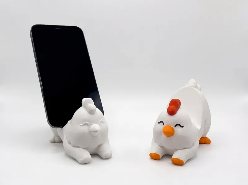 Kawaii Chicken Phone Holder Smartphone Stand