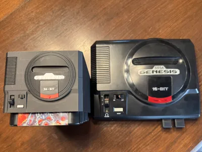 Sega Genesis 10 Slot Vertical Cartridge Holder