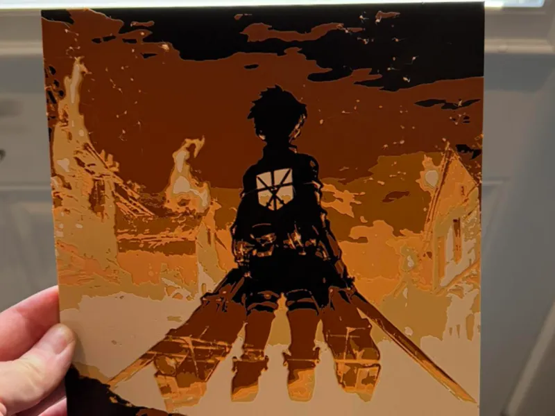 Attack on Titan - Levi Ackerman - Fire