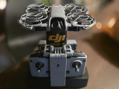 DJI Neo 2 Desktop Display and Charging Stand