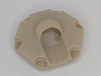 0.2mm layer, 3 walls, 20% infill, support on build plate