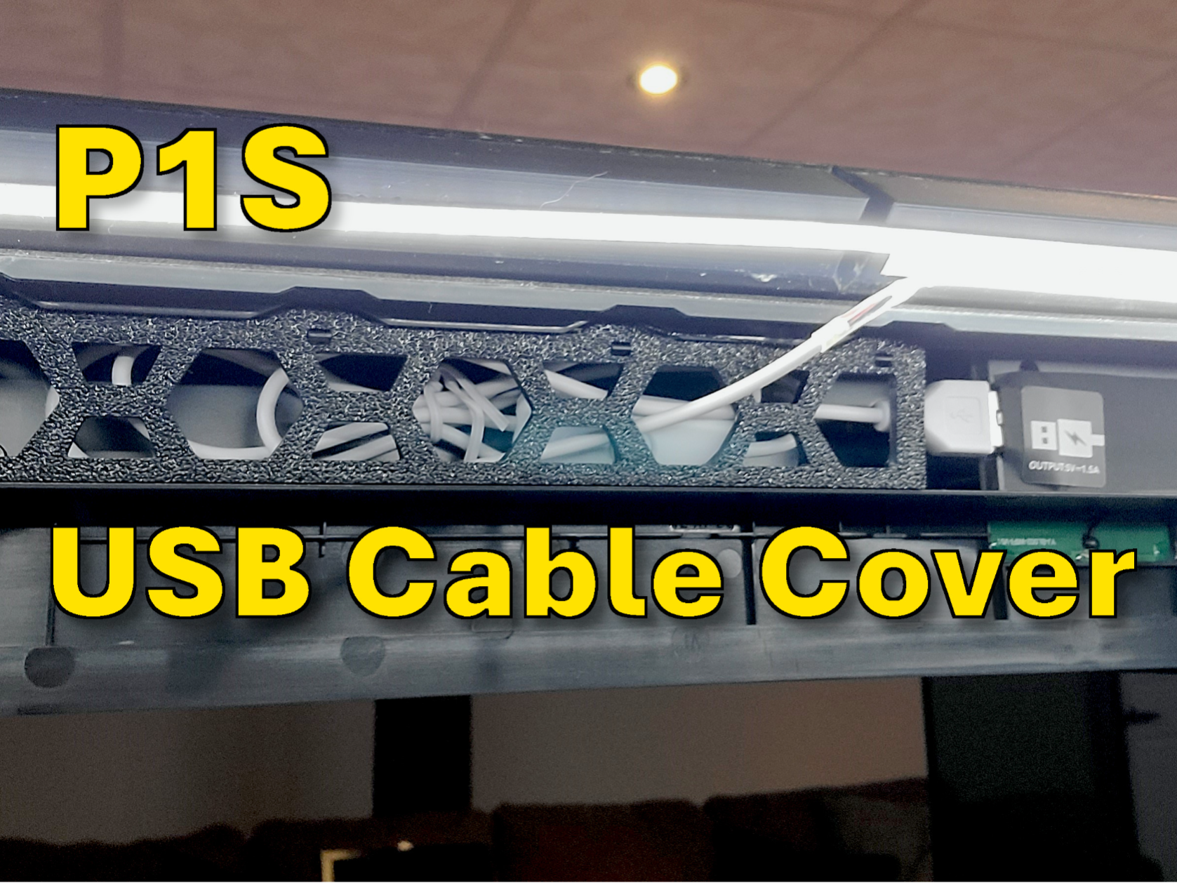 Xerses Remix/Remake - P1S Cable Management Cover
