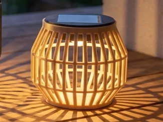 Moderne LED-Solar Garten Tischleuchte