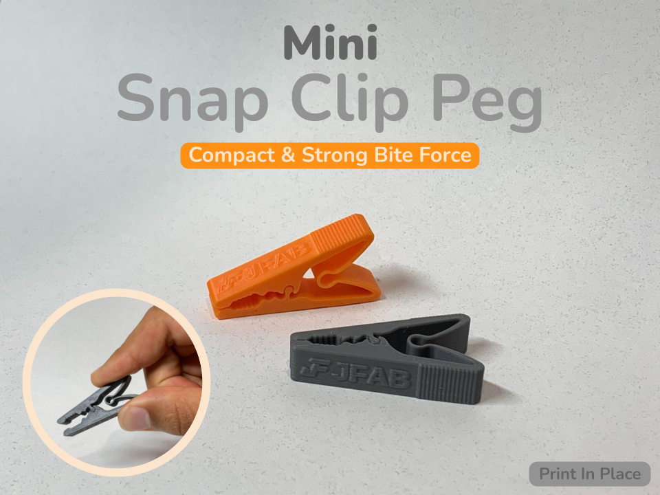 Mini Snap Clip Peg