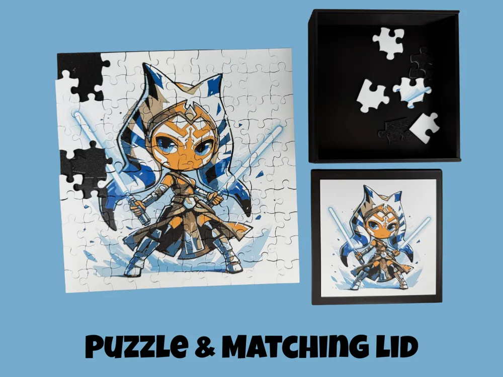 Ahsoka - Chibi Edition - Puzzle & Lid