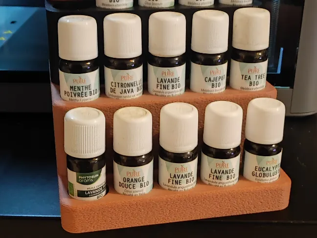 AromaRack – Support pour huiles essentielles