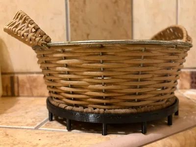 Ventilated Shower Basket Stand – Anti-Mold