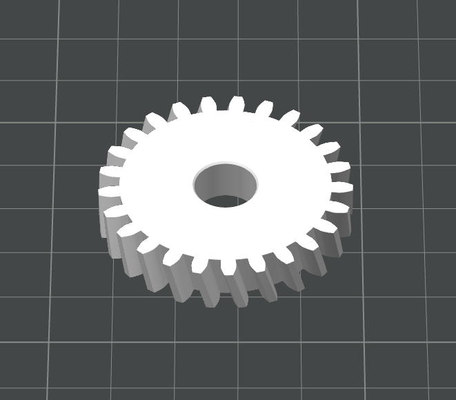 Miniatura 2 do modelo 3D 四速变速箱