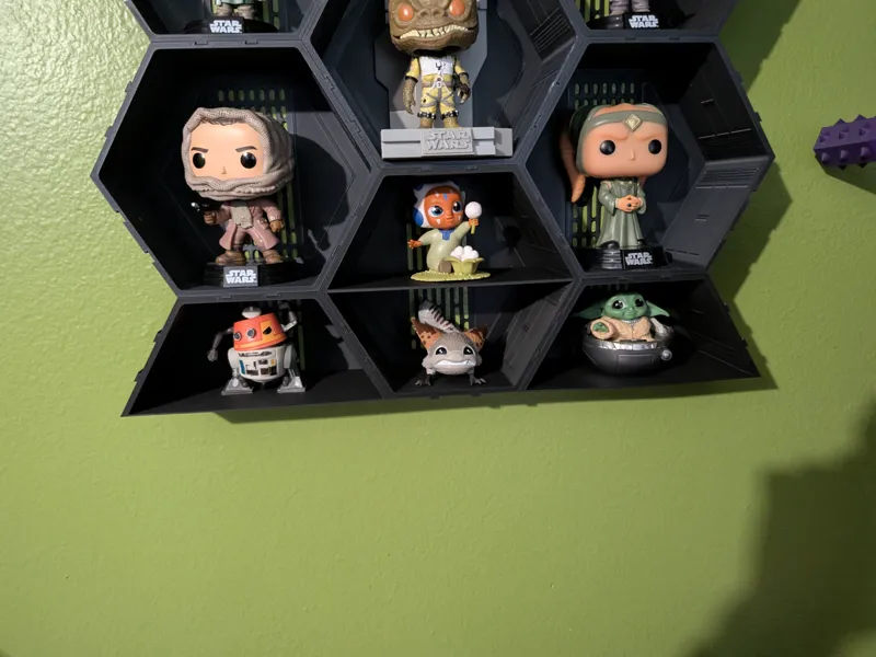 Split/Halved Funko Star Wars Wall Mount