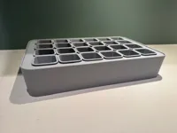 Plateau de semis 24 pots avec couvercle — photo 6