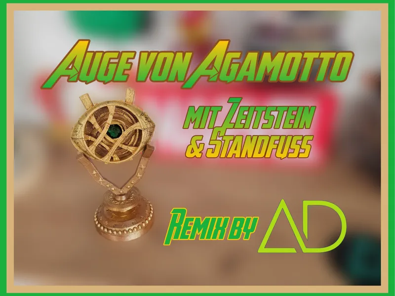 Auge von Agamotto - Dr. Strange - mit offenen Auge