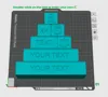 Birth piramide. enter own text in slicer!!